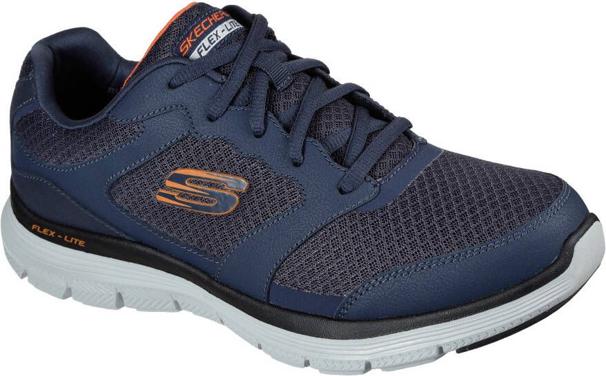 Skechers Sneakers FLEX ADVANTAGE 4.0 met lichte profiel vrijetijdsschoen halfhoge schoen veterschoen