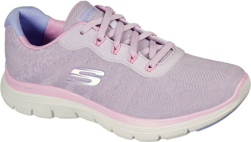 Skechers Sneakers FLEX APEEAL 4.0 FRESH MOVE met air cooled memory foam vrijetijdsschoen halfschoen veterschoen