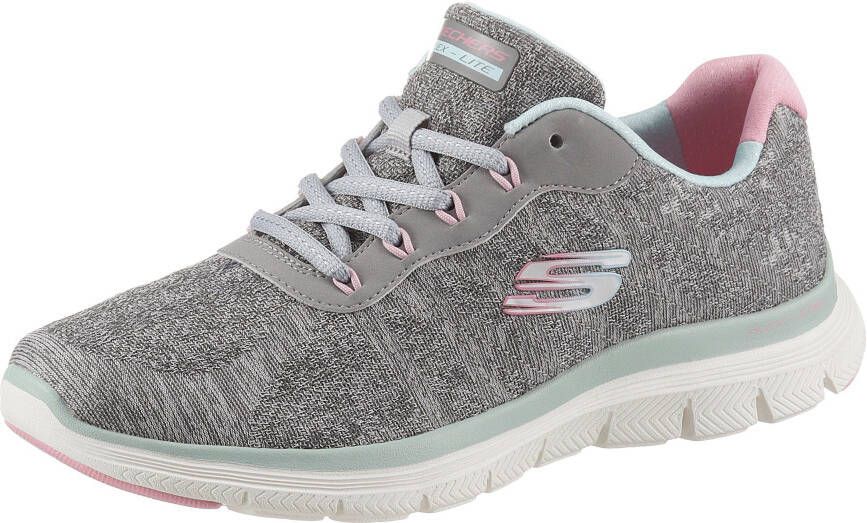 Skechers Sneakers FLEX APEEAL 4.0 FRESH MOVE met air cooled memory foam vrijetijdsschoen halfschoen veterschoen