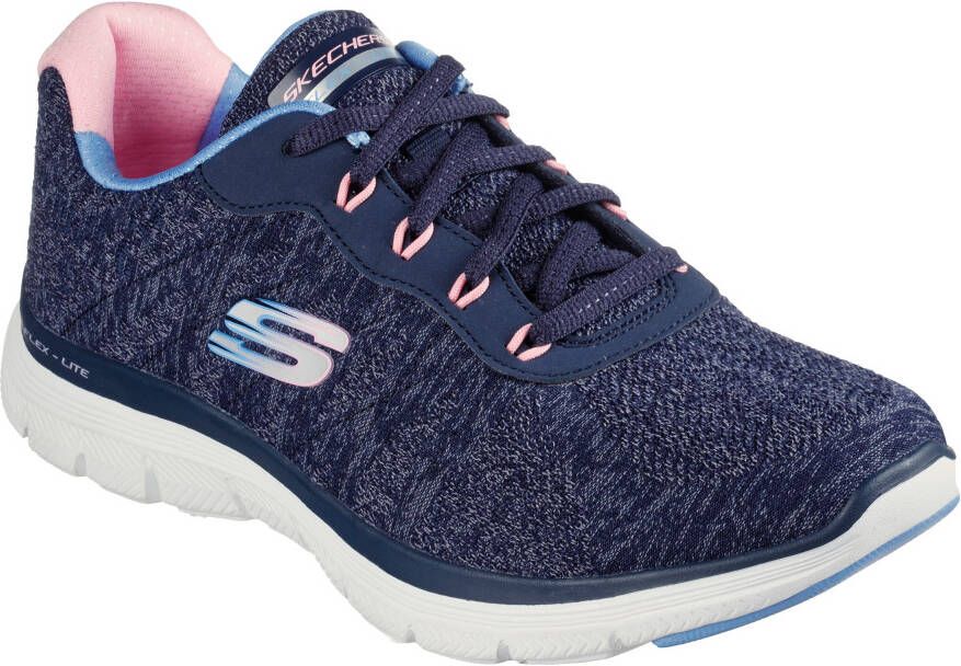 Skechers Sneakers FLEX APEEAL 4.0 FRESH MOVE met air cooled memory foam vrijetijdsschoen halfschoen veterschoen