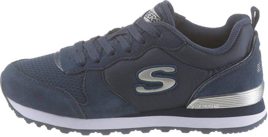 Skechers Sneakers GoldN Gurl Vrijetijdsschoen lage schoen veterschoen met air-cooled memory foam