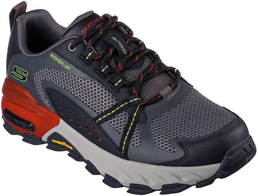 Skechers Max Protect 237303-CCMT Mannen Grijs Trekkingschoenen