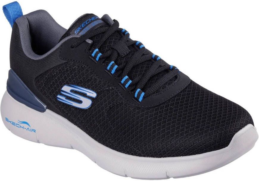 Skechers Sneakers met sleehak SKECH-AIR DYNAMIGHT 2.0-DURRON vrijetijdsschoen lage schoen veterschoen in vegan uitvoering