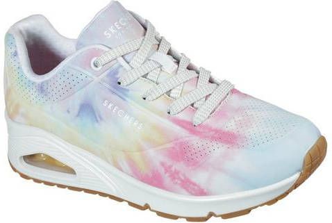 Skechers sneakers met sleehak Uno casual batik-look