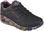 Skechers Sneakers met sleehak UNO-LOVING LOVE met coole graffiti-print vrijetijdsschoen lage schoen veterschoen - Thumbnail 3