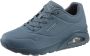 Skechers Stijlvolle Vivex Damessneakers Blauw Dames - Thumbnail 3