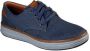 Skechers Moreno Ederson Sneakers Blauw Textiel Heren - Thumbnail 7