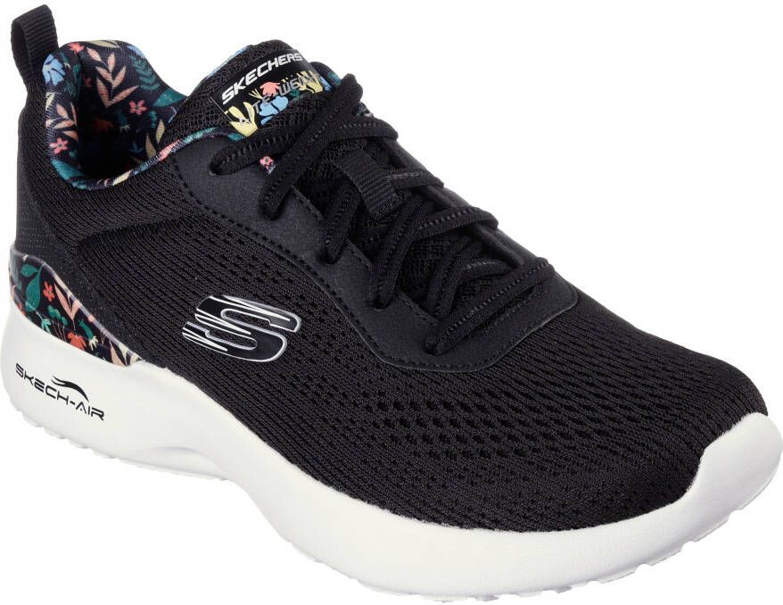 Skechers Sneakers SKECH-AIR DYNAMIGHT LAID OUT met kleurrijke print op de hak vrijetijdsschoen halfhoge schoen veterschoen