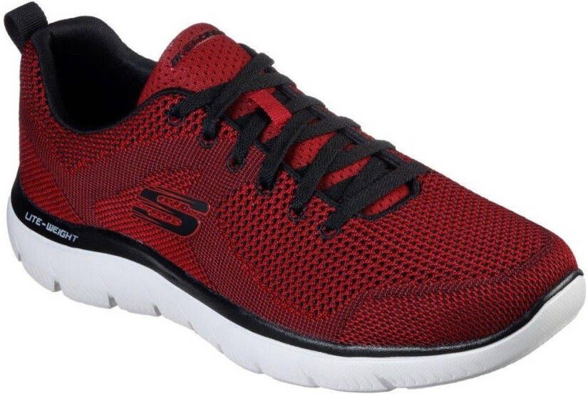 Skechers Sneakers Summits met gepolsterde schaprand vrijetijdsschoen halve schoen veterschoen