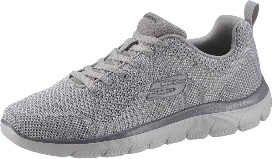 Skechers Sneakers Summits met gepolsterde schaprand vrijetijdsschoen halve schoen veterschoen