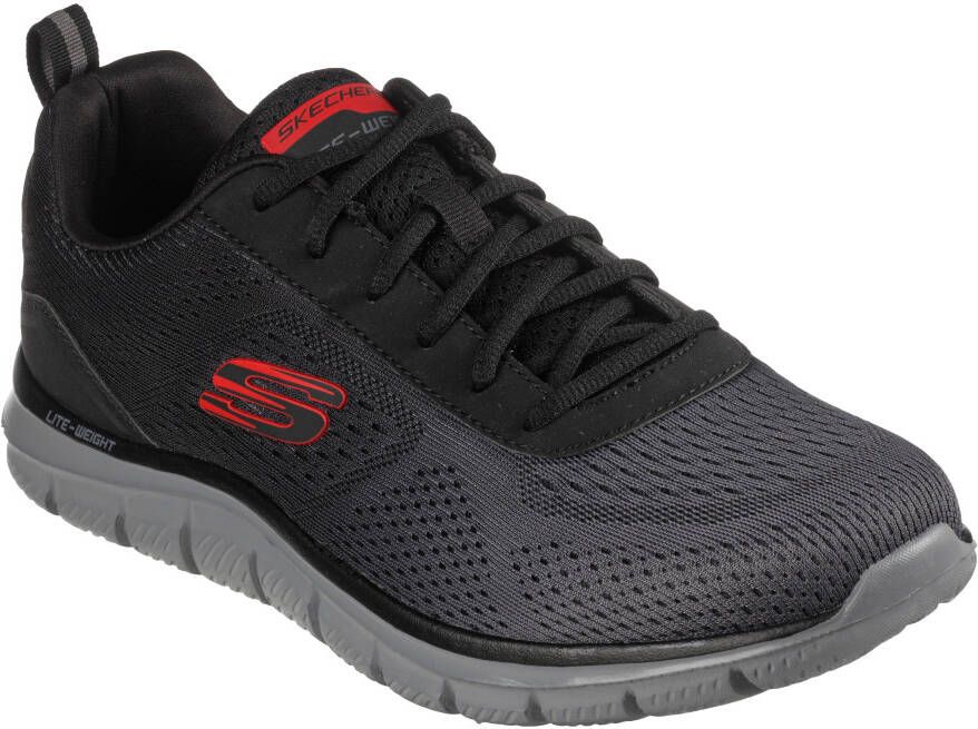 Skechers Sneakers TRACK met subtiele contrast-details vrijetijdsschoen halfhoge schoen veterschoen