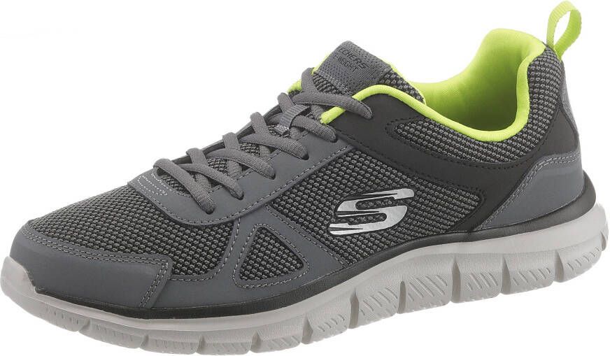 Skechers Sneakers TRACK met zijlogo vrijetijdsschoen lage schoen veterschoen