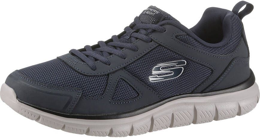 Skechers Track-Scloric 52631-NVY Mannen Marineblauw Hardloopschoenen - Foto 4