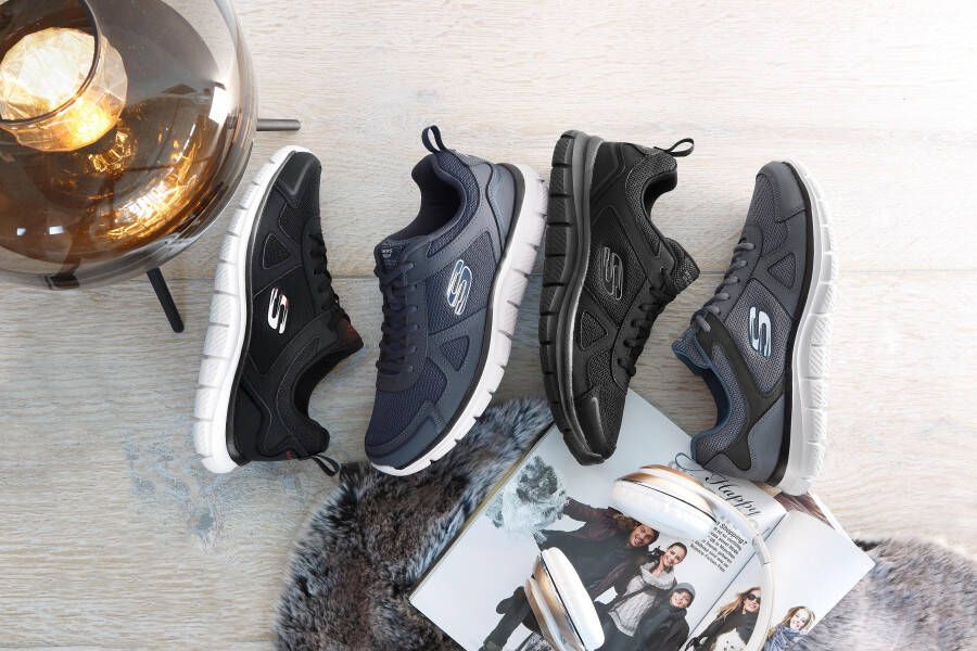 Skechers Sneakers Track-Scloric met memory foam vrijetijdsschoen halfhoge schoen veterschoen - Foto 3