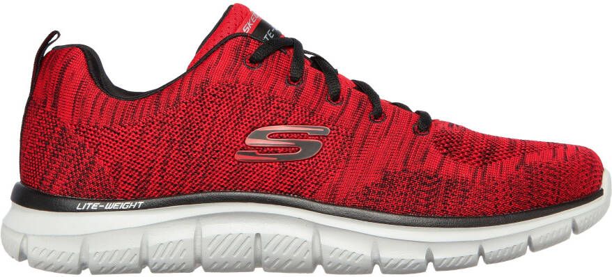 Skechers Sneakers TRACK Vrijetijdsschoen halfschoen veterschoen met gewatteerde binnenzool