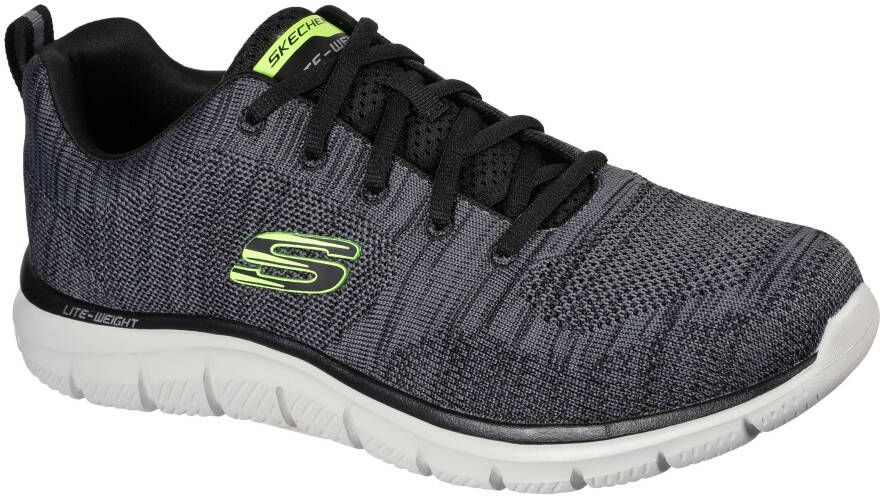 Skechers Sneakers TRACK Vrijetijdsschoen lage schoen veterschoen met gewatteerde binnenzool