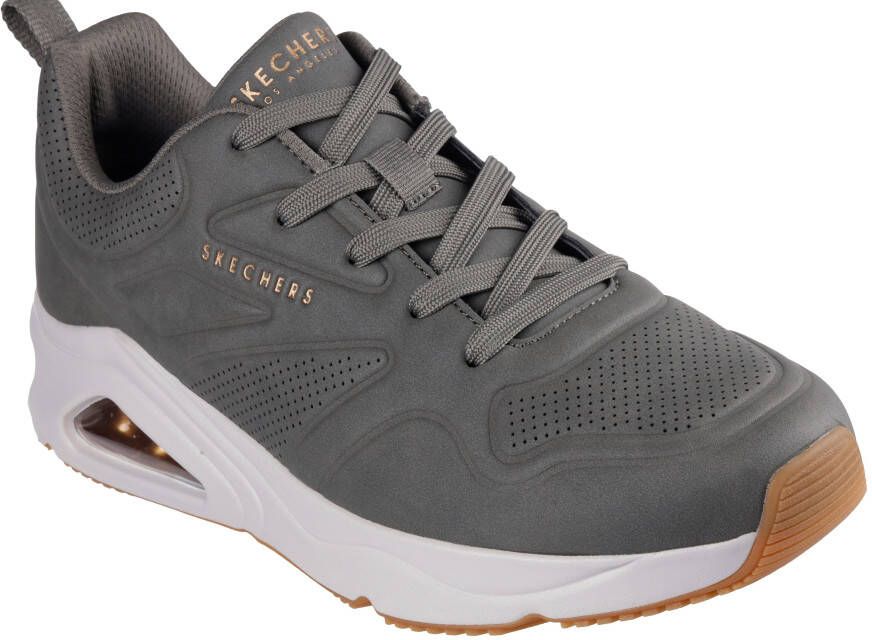 Skechers Sneakers TRES-AIR UNO freizeitschoen lage schoen veterschoen met skech-air -luchtkussens