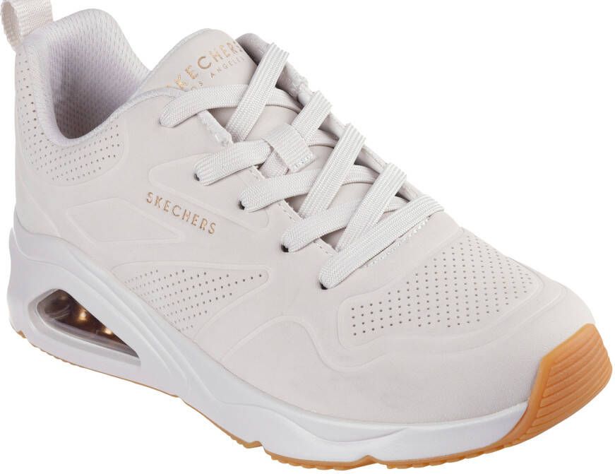 Skechers Sneakers TRES-AIR UNO Vrijetijdsschoen lage schoen veterschoen met air-cooled memory foam