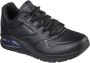 Skechers Uno 2 Air Around You 155543-BBK Vrouwen Zwart Sneakers - Thumbnail 4