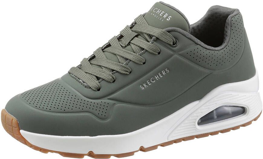 Skechers Sneakers Uno met air-cooled memory foam vrijetijdsschoen halfschoen veterschoen