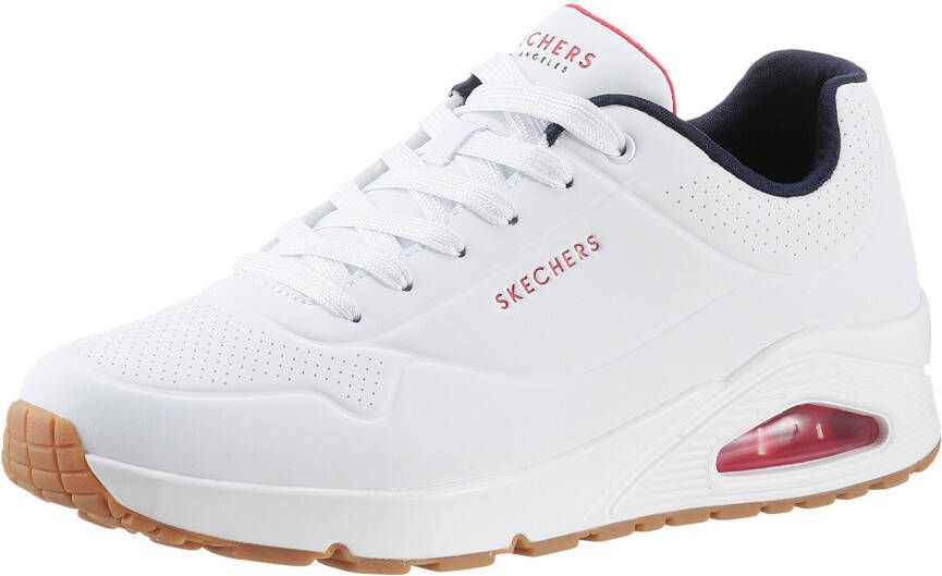 Skechers Sneakers Uno met extra demping vrijetijdsschoen halfhoge schoen veterschoen