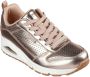 Skechers Sneakers Uno Metallixs Wedge sneakers plateausneakers veterschoenen met Skech-Air - Thumbnail 3