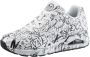 Skechers Uno Process Sketch Sneakers wit Dames - Thumbnail 4