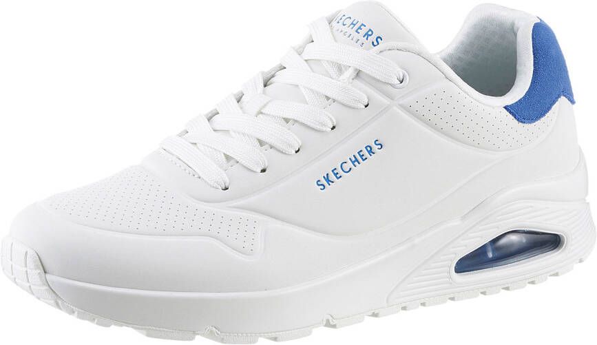 Skechers Sneakers UNO-SUITED ON AIR freizeitschoen lage schoen veterschoen met modieuze sleehak