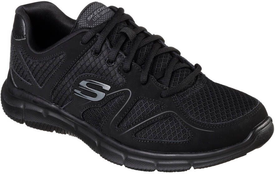 Skechers Sneakers VERSE-FLASH POINT met memory foam-uitrusting vrijetijdsschoen lage schoen veterschoen