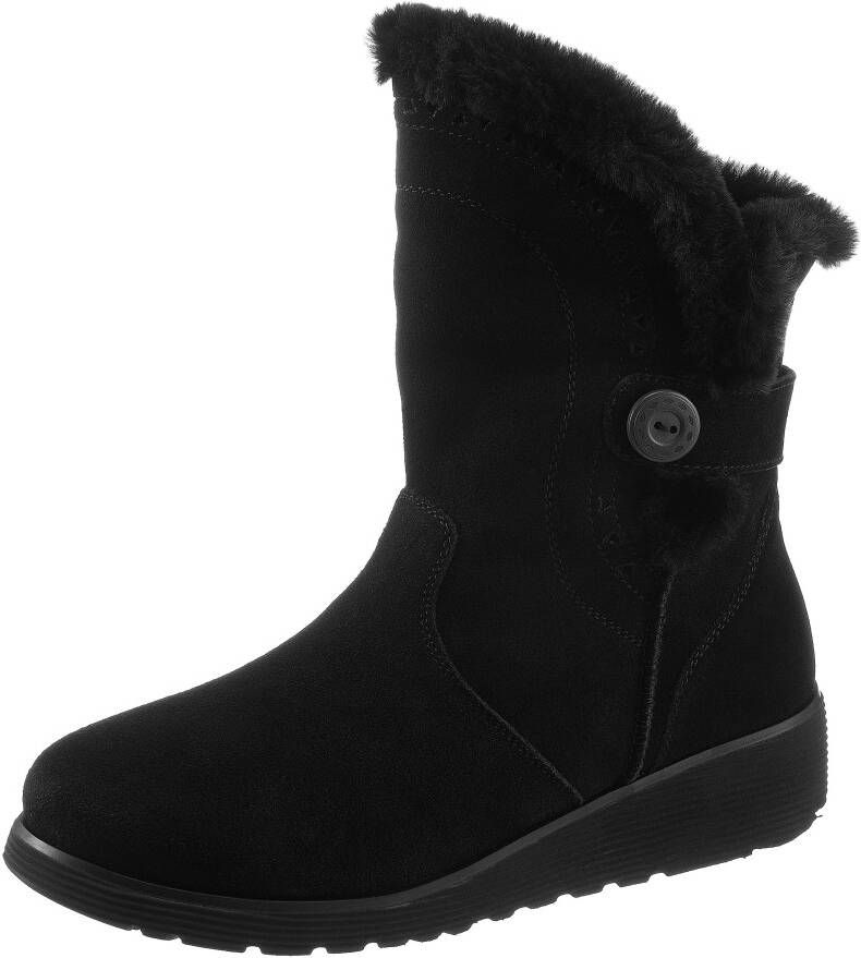 Skechers Snowboots KEEPSAKES WEDGE COZY PEAK met een ritssluiting