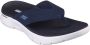 Skechers Teenslippers GO WALK FLEX SANDAL-SPLENDOR-X zomerschoen slippers poolslides met goga mat voetbed - Thumbnail 1