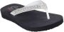 Skechers Meditation Butterfly Garden Dames Slippers Wit - Thumbnail 2