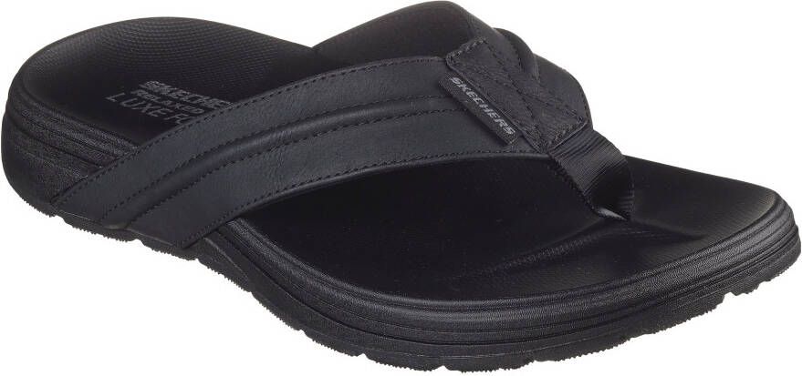 Skechers Teenslippers PATINO-MARLEE zomerschoen slippers poolslides zwemschip met zachte tussenstuk voor de tenen