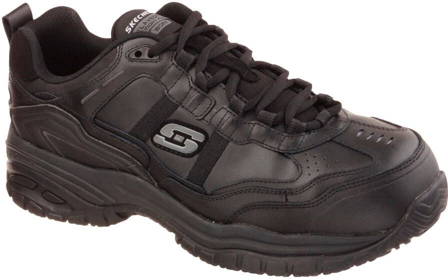 Skechers Veiligheidsschoenen SOFT STRIDE GRINELL SB FO SRA van echt leer met memory foam inlegzool