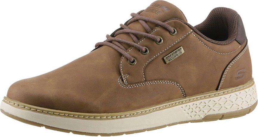 Skechers Veterschoenen GARLAN trekking schoen sneakers vrijetijdsschoen met contraststiksels