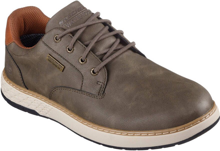 Skechers Veterschoenen GARLAN trekking schoen sneakers vrijetijdsschoen met contraststiksels