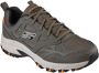 Skechers Hillcrest 237265-OLV Mannen Groen Sneakers Sportschoenen - Thumbnail 3