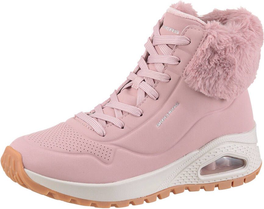 Skechers Veterschoenen UNO RUGGED FALL AIR winterlaarzen met air-cooled memory foam comfort binnenzool