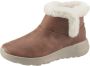 Skechers On the GO Joy Endeavor Dames Gevoerde Winterlaarzen Boots Bruin 144013-CSNT - Thumbnail 2