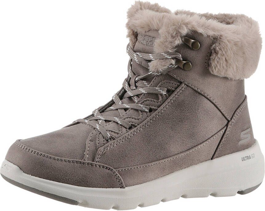 Skechers Winterlaarzen GLACIAL ULTRA COZYLY high top sneaker met ortholite binnenzool voor optimale demping