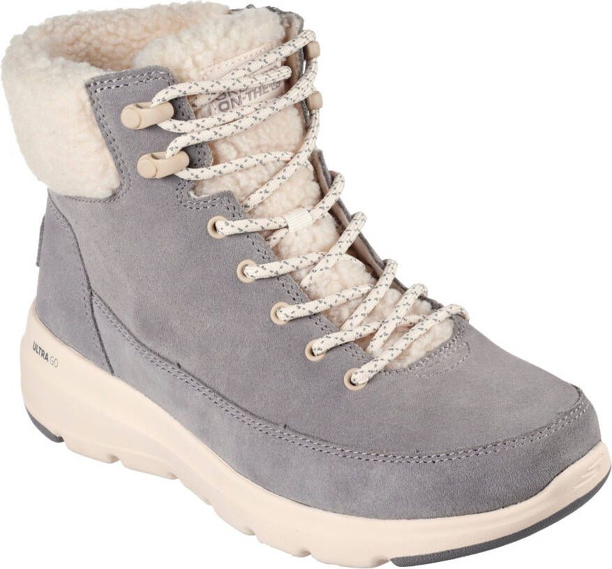 Skechers Winterlaarzen GLACIAL ULTRA Winterschoen snowboots veterschoenen met 3M Scotchgard-impregnering