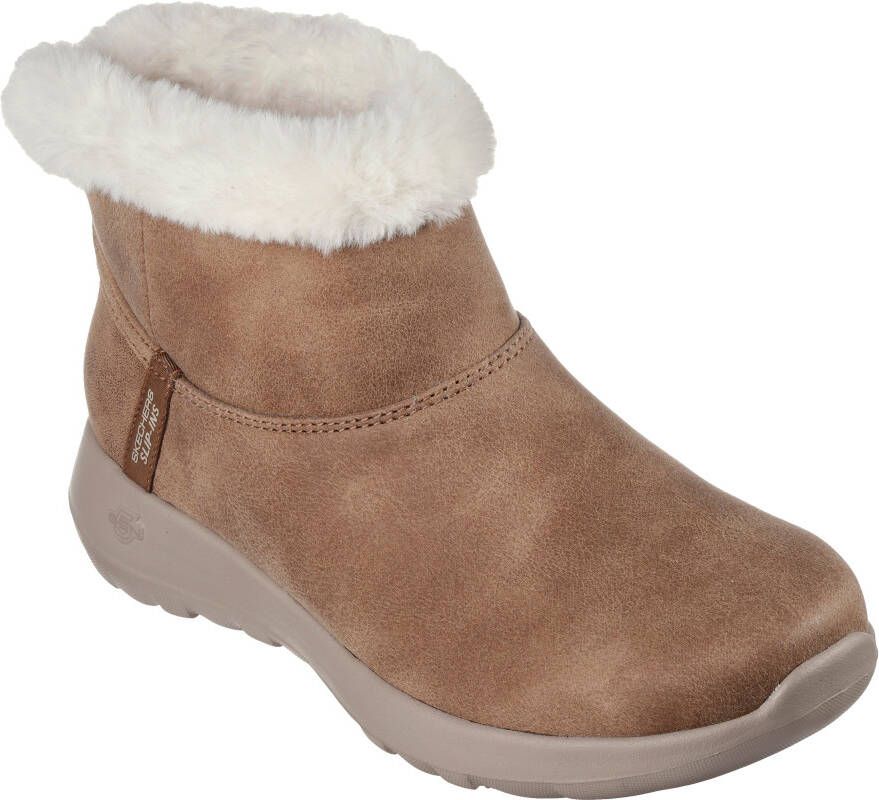 Skechers Winterlaarzen ON-THE-GO JOY-COZY DREAM Instaplaarzen sneeuwlaarzen winterlaarzen met 5GEN demping vegan