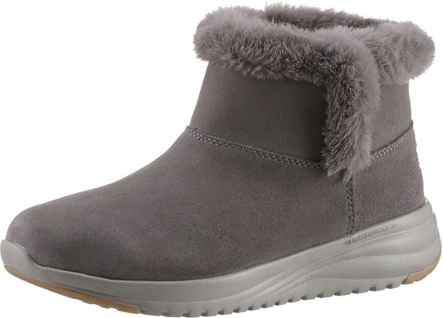 Skechers Winterlaarzen ON-THE-GO STELLAR-COZY STEP winterlaarzen veterschoenen laarzen met warme voering