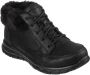 Skechers Synergy Warm Seeker Dames Winterschoenen Schoenen Zwart 167258-BBK - Thumbnail 2