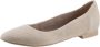 Tamaris Beige Gesloten Ballerinas voor Vrouwen Beige Dames - Thumbnail 2