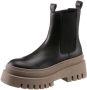 Tamaris Chelsea boots Zwart Leer 182225 Dames - Thumbnail 2