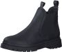 Tamaris Chelsea-boots blokhak instap laarzen enkellaars met twee aantrekloopjes - Thumbnail 3