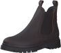 Tamaris Chelsea-boots blokhak instap laarzen enkellaars met twee aantrekloopjes - Thumbnail 1