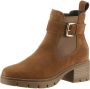 Tamaris Chelsea-boots blokhak businessmode enkellaars met decoratieve gesp - Thumbnail 2