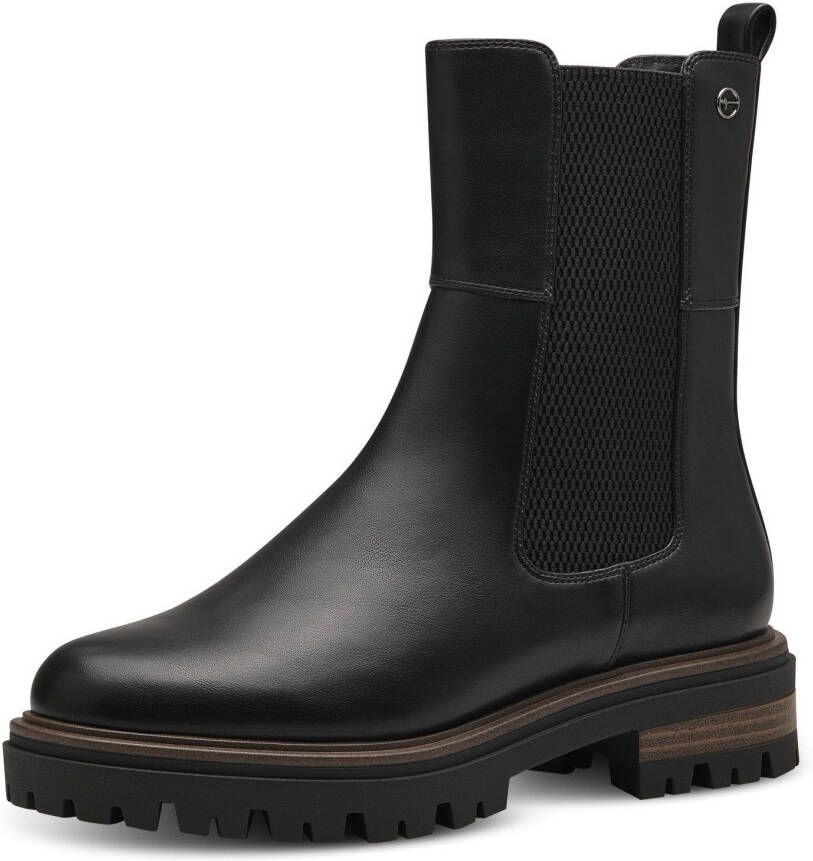 Tamaris Chelsea-boots met aantreklus